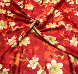 Satin georgette