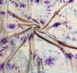 Satin georgette
