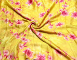 Satin georgette