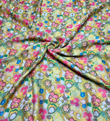 Satin georgette