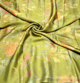 Satin georgette