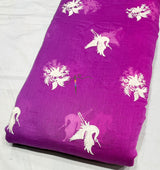 Pure silk mul chanderi