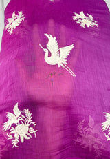 Pure silk mul chanderi