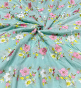pure mul chanderi embroidery
