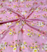 pure mul chanderi embroidery