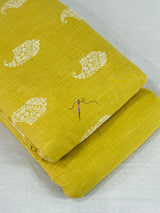 Pure viscose linen embroidery