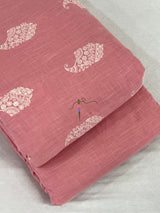 Pure viscose linen embroidery