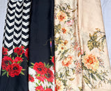 Satin georgette digital print
