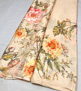Satin georgette digital print