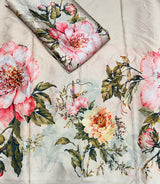 Satin georgette digital print