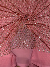 Georgette Handwork Embroidery