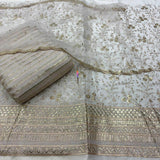 Pure Georgette Embroidery