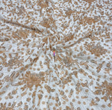 Crepe Cutdana Embroidery