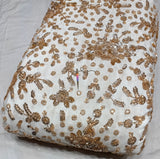 Crepe Cutdana Embroidery