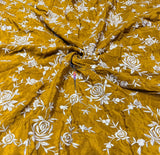 Crepe Work embroidery