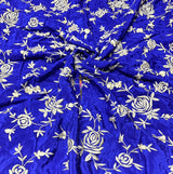 Crepe Work embroidery