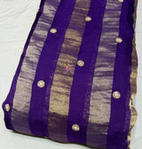 Banarsi Tissue Booti Embroidery
