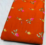 Tatami stitch embroidery