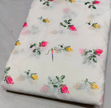 Tatami stitch embroidery