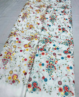 Multi thread embroidery