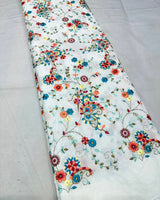 Multi thread embroidery
