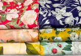 Pure mul cotton digital print