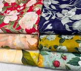 Pure mul cotton digital print