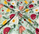Pure mul cotton digital print