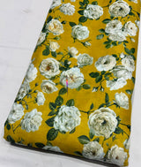 Pure mul cotton digital print