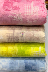 Mul chanderi embroidery