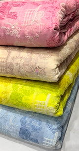 Mul chanderi embroidery