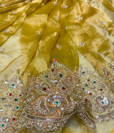 Salsa crush handwork embroidery