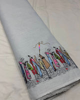 Linen embroidery