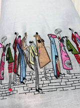 Linen embroidery