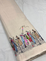 Linen embroidery