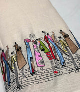 Linen embroidery