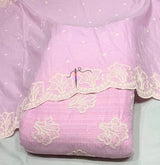 Cotton jaccord embroidery