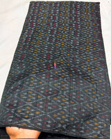 Silk ikath print
