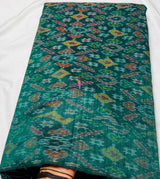 Silk ikath print