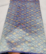 Silk ikath print