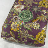 Print embroidery