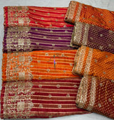 Tissue jacquard embroidery
