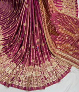 Tissue jacquard embroidery