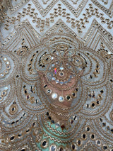 Nett mirror embroidery