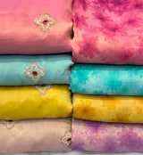 Tissue handwork embroidery