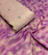 Tissue handwork embroidery