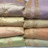 Silk Handwork embroidery