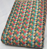 Multi thread embroidery