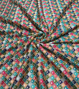 Multi thread embroidery