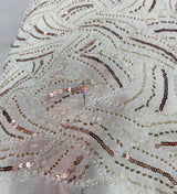 Heavy handwork embroidery